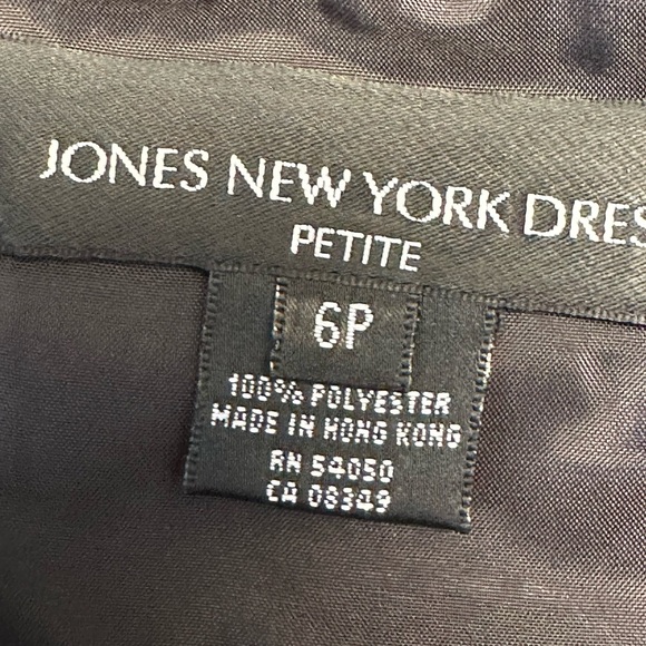 Jones New York Black Backless Dress ,Glamour,Cocktail,Party - Picture 10 of 15